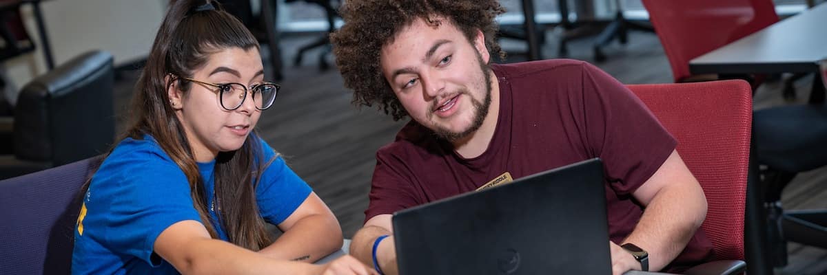 Hazy Library student employees