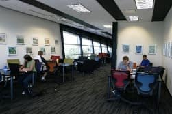 Hazy Library's Study Areas