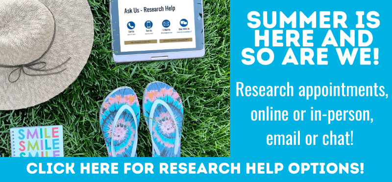 Research appointments available